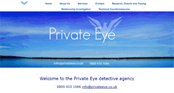 Desktop Screenshot of privateeye.co.uk