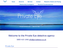 Tablet Screenshot of privateeye.co.uk